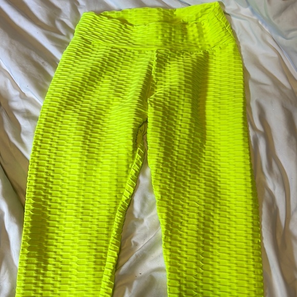 Yellow Tiktok Leggings